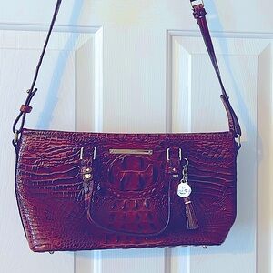 Brahmin brown leather bag